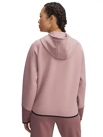 UNDER ARMOUR | Felpa con cappuccio da donna UA Unstoppable Fleece con zip integrale | beere